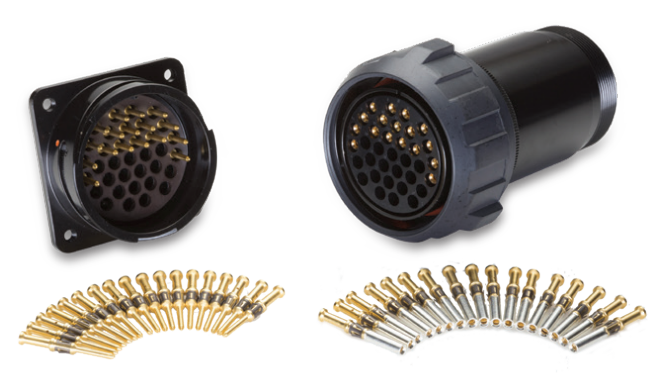 Radiall Van System KVBS Circular Bayonet Connectors For Railway