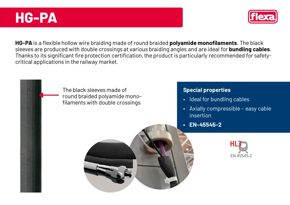 HG-PA protective hose