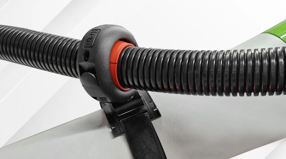 uchwyt do rur karbowanych RQDR