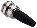 Pflitsch UNI Bending Strain relief cable gland - brass cable gland with strain relief with TPE-V sealing insert