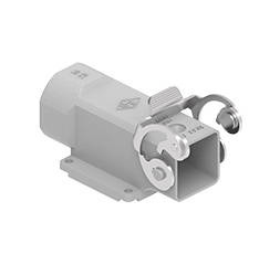 Ilme RKAX AP25 - angled bulkhead mounted housing