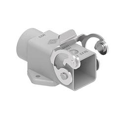 Ilme RKAX AP20 - angled bulkhead mounted housing