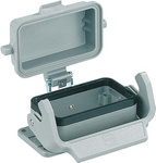 Harting 09 30 016 0306 - bulkhead mounted housing