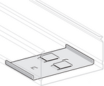 Pflitsch PIK HTW1 120 S - double-compartment partition coupler 