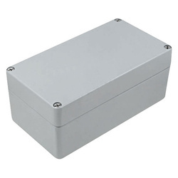 Raychem RJ13 260x160x90 mm aluminum enclosure with a neoprene gasket