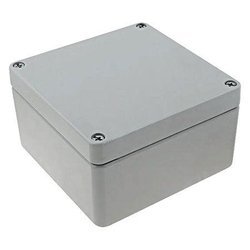 Raychem RJ36 - 140x140x90 mm grey die-cast aluminum enclosure