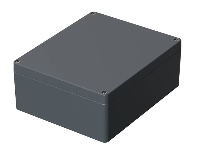 Bopla A 155 SIL (01155010) - aluminum enclosure with silicone seal (280 x 230 x 111 mm)