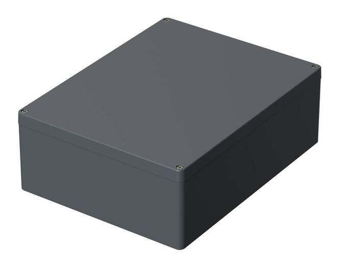 Bopla A 180 SIL (01180010) - aluminum enclosure with silicone seal (400 x 310 x 141 mm)