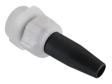 Pflitsch UNI Bending Strain relief cable gland - dławnica kablowa z PVDF z odgiętką odciążającą z wkładką z TPE-V