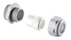 Pflitsch UNI Dicht cable gland - polycarbonate cable gland with TPE/TPE-V/silicone HT sealing