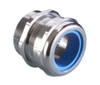 Pflitsch blueglobe TRI NM/Cr - brass chrome-plated EMC cable gland with TPE sealing insert and bronze spring