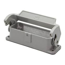 Harting 09 20 016 0301 - bulkhead mounted housing