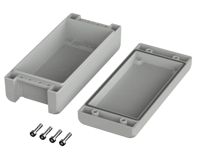 Bopla BA-S 180806 F-7035 aluminum 199x86x60 mm enclosure (00164125)