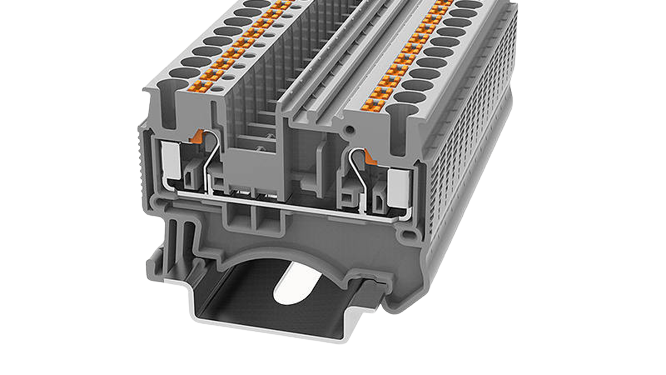 Degson DS2.5-01P-11-00A(H) DIN-rail connector