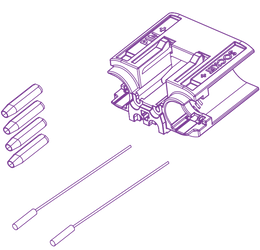 APP IBC320-SENSE-KIT-4AUX - Zestaw do pomiaru temperatury dla 4 AUX z zaciskami