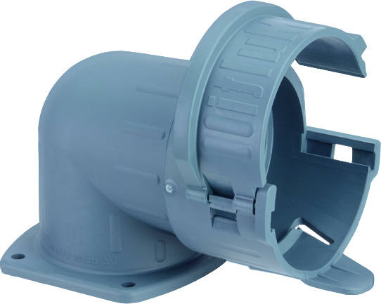 Flexa MULTI-WFP - one-part flange 90° connector