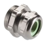 Pflitsch UNI HF Dicht - brass nickel-plated EMC cable gland with TPE/TPE-V/silicone HT sealing