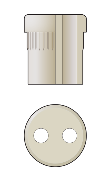 Pflitsch UNI Ex Dicht Ex eb / Ex tb - cable gland with TPE sealing with holes