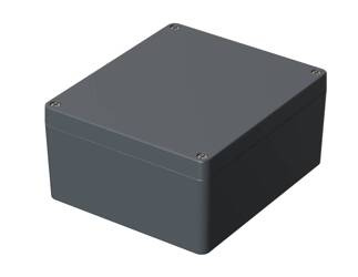 Bopla A 140 SIL (01140010) - aluminum enclosure with silicone seal (200 x 230 x 111 mm)