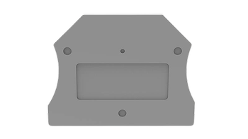 Degson D-DC2.5-01P-11-00A(H) DIN-rail connector end cover