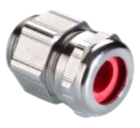 Pflitsch UNI HF Dicht - Extended - mosiężna dławnica kablowa EMC z wkładką z TPE/TPE-V/silikonu HT