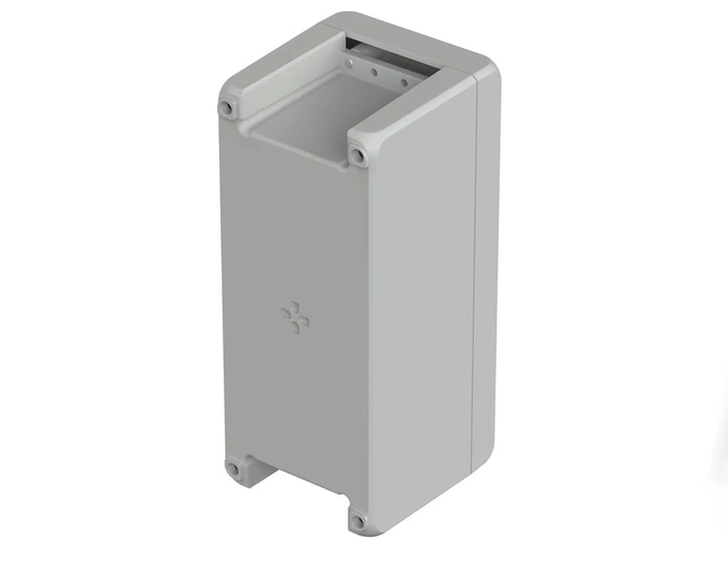 Bopla BA-S 180809 F SIL-7035 (00164135.SIL) - enclosure with membrane lid, screwed  (199 x 86 x 90 mm)