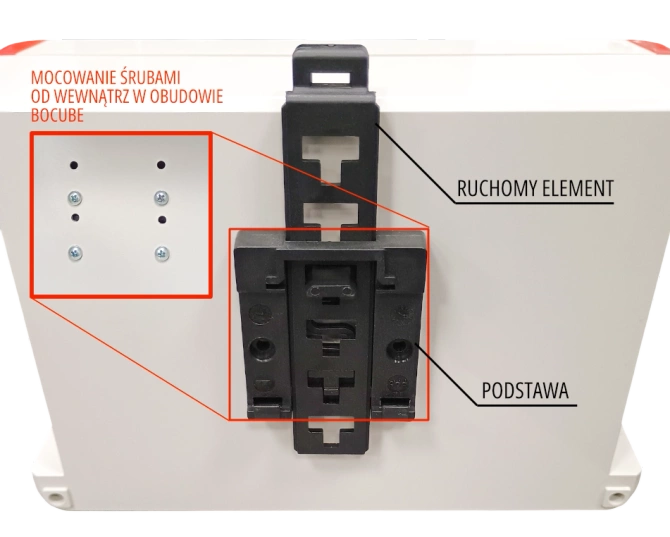 Bopla TSH 35 (22035000) - universal DIN rail holder
