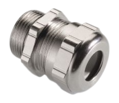 Pflitsch UNI IRIS EMC Dicht, marine thread - mosiężna dławnica kablowa EMC z wkładką z TPE-V, dla przemysłu morskiego