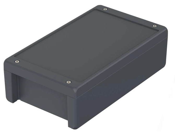 Bopla BA-S 281709 F-7024 (00166334) - enclosure with membrane lid, screwed (299 x 173 x 90 mm)