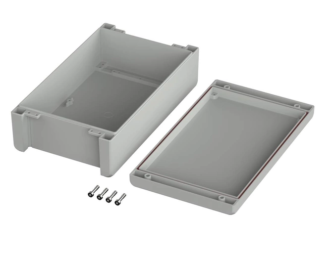 Bopla BA-S 281709 F SIL-7035 (00166335.SIL) - enclosure with membrane lid, screwed  (299 x 173 x 90 mm)