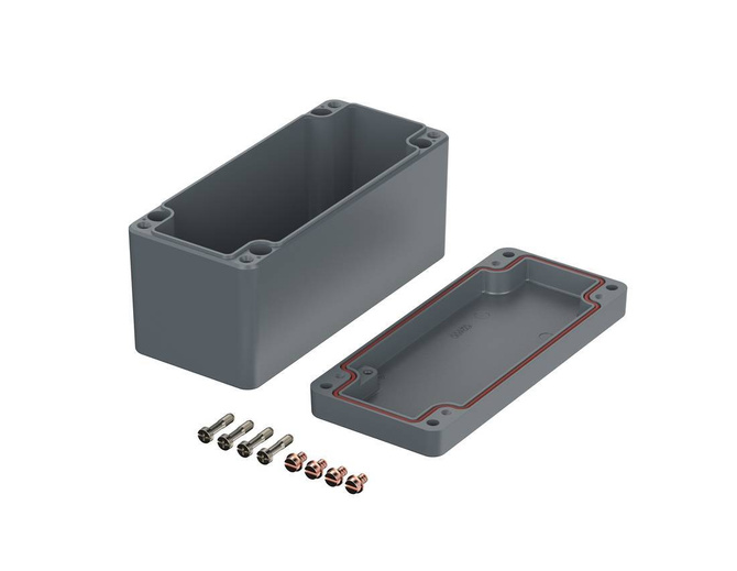 Bopla A 145 SIL (01145010) - aluminum enclosure with silicone seal (230 x 100 x 111 mm)