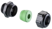 Pflitsch UNI Dicht Extended - polycarbonate cable gland with TPE/TPE-V/silicone HT sealing