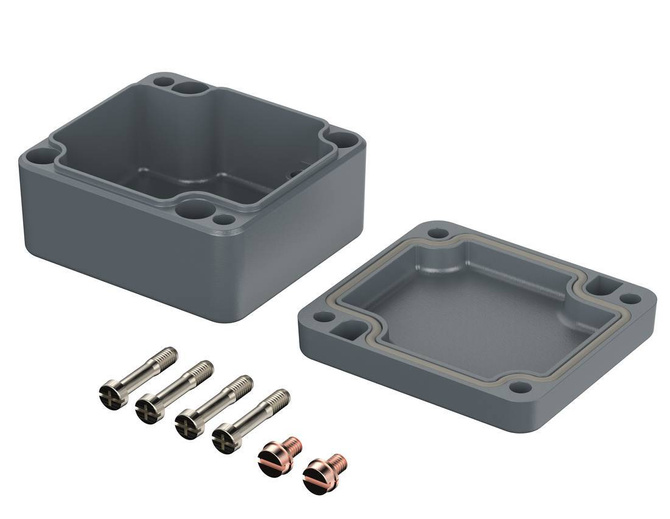 Bopla A 101 / 01.06 06 03 aluminum 58x64x34 mm enclosure (01101000)