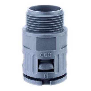 Flexa RQG-M 15020037012 - metric thread connector (grey colour)