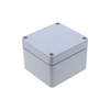 Raychem RJ05 75x80x57 mm aluminum enclosure, grey
