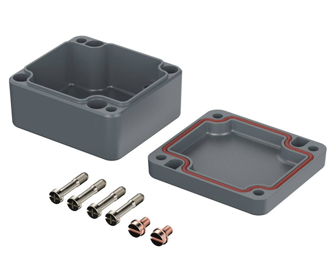 Bopla A 101 SIL aluminum 58x64x34 mm enclosure (01101010)