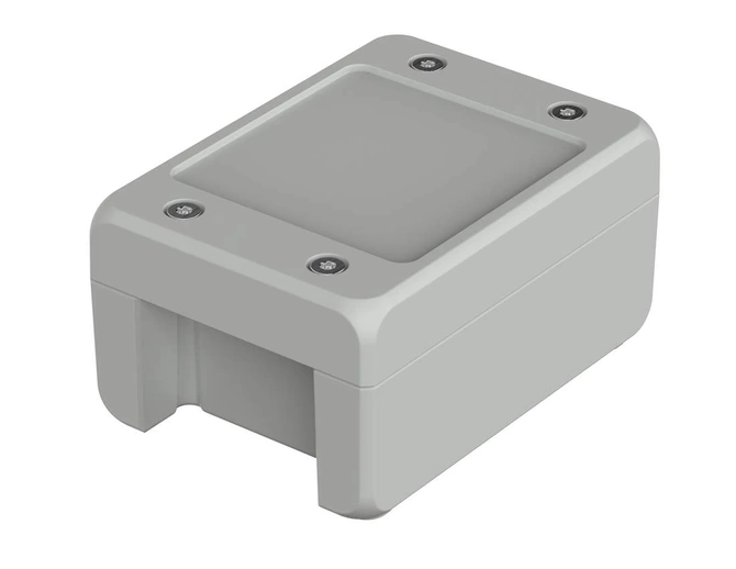 Bopla BA-S 100806 F SIL-7035 (00162125.SIL) - enclosure with membrane lid, screwed  (121 x 86 x 60 mm)