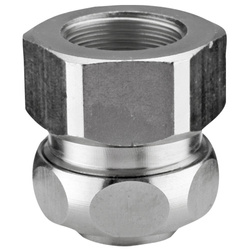 Flexa US2-M - metal connector for corrugated tubings