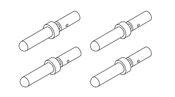 APP 320160-40P - pomocnicze kontakty męskie dla Air i 4AUX