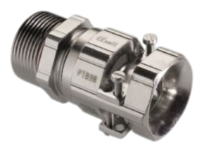 Pflitsch UNI Clamping Dicht cable gland - brass cable gland with TPE/TPE-V/silicone HT sealing insert