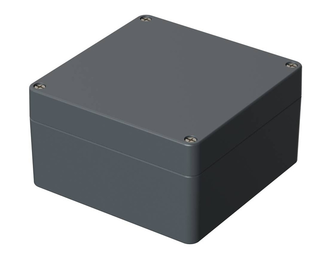 Bopla A 127 SIL (01127010) - aluminum enclosure with silicone seal (180 x 180 x 101 mm)