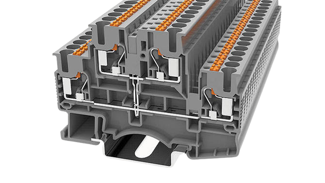 Degson DSKK2.5-01P-1Y-00A(H) DIN-rail connector