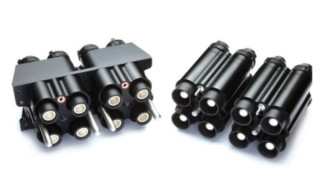 Radiall Van-System CP - wielopolowe złącza zasilania do 1000A