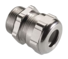 Pflitsch UNI IRIS EMC Dicht - brass nickel-plated EMC cable gland with TPE-V sealing insert