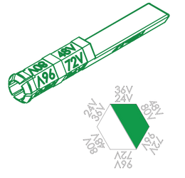 APP 160-17 - Zielony pin kodujący - Dry