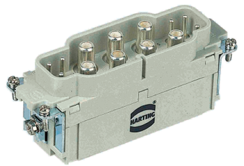 Harting 09 38 012 2651 - męski wkład złącza