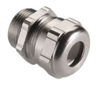 Pflitsch UNI EMC Dicht - brass nickel-plated EMC cable gland with TPE-V sealing insert