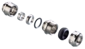 Pflitsch blueglobe HT AC Ex eb / Ex tb - cable gland for steel-armoured cables