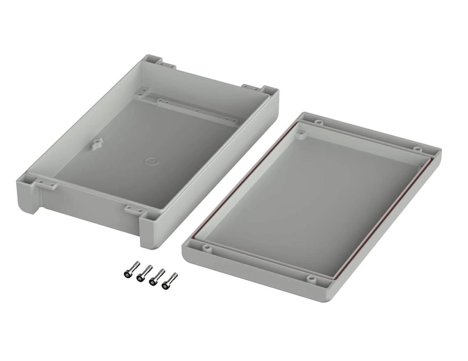 Bopla BA-S 281706 F SIL-7035 (00166325.SIL) - enclosure with membrane lid, screwed  (299 x 173 x 60 mm)