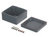 Bopla A 125 SIL (01125011) - aluminum enclosure with silicone seal (160 x 160 x 91 mm)
